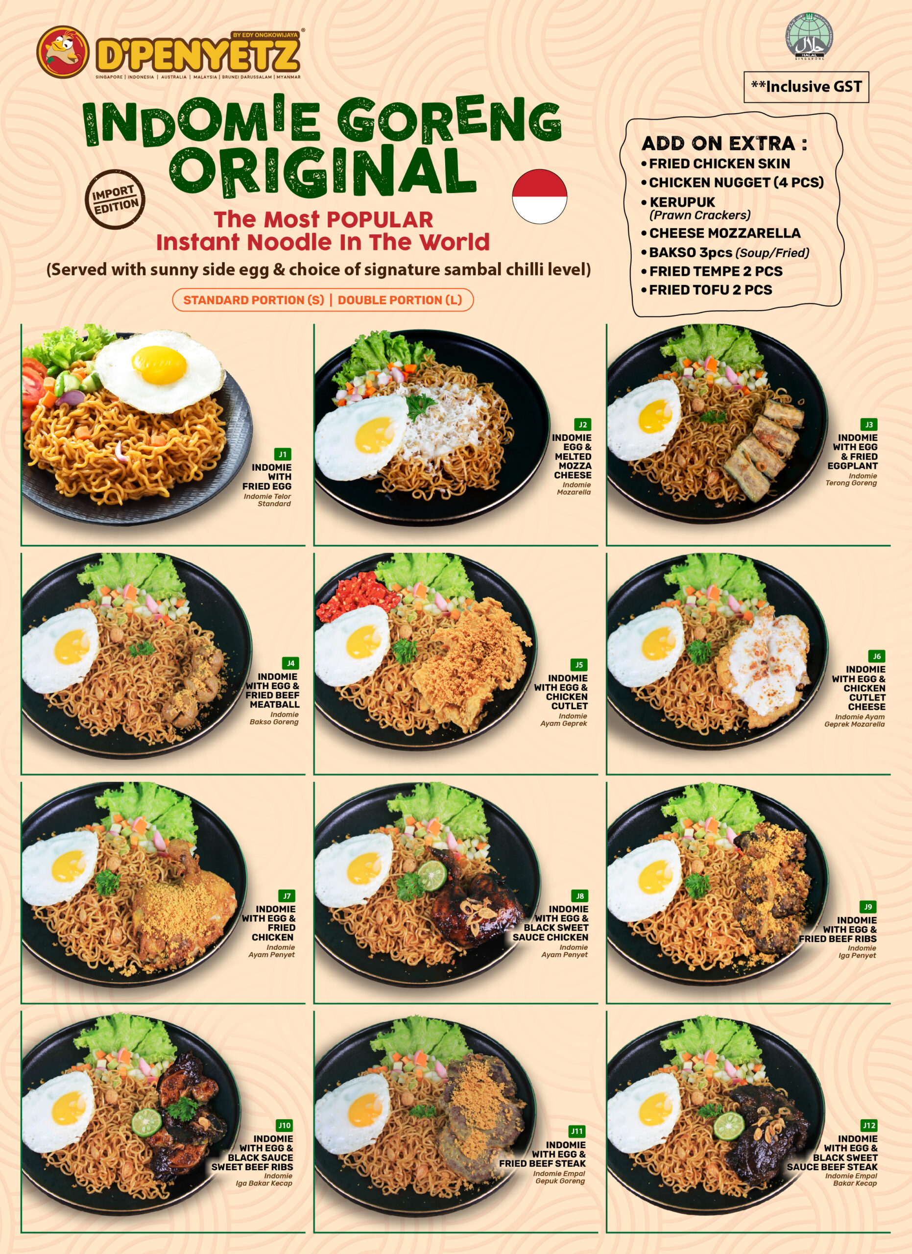 NEW ONE PAGE MENU INDOMIE CHAI CHEE 2025 Tanpa Harga-01